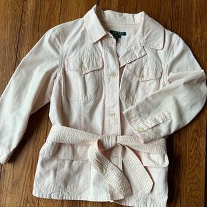 Ralph Lauren cotton/linen blend blazer/jacket
